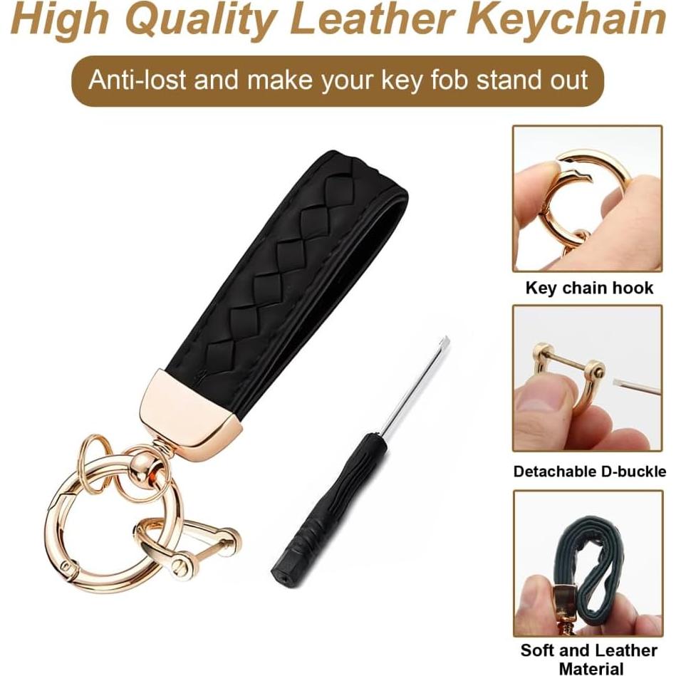 Cubierta de llavero Montague para Toyota - Modelo Weisa - Negro