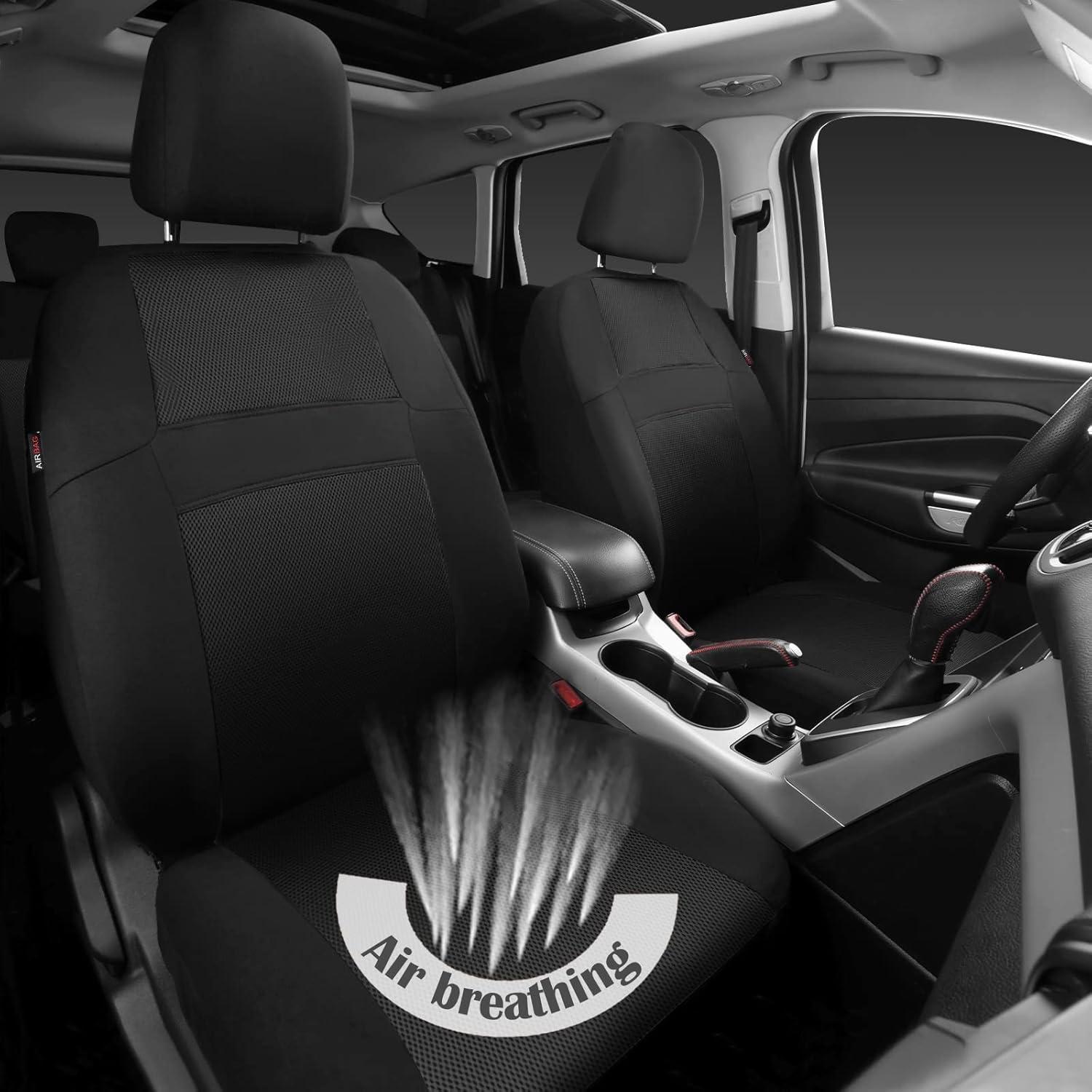 Funda de Asiento Completa CAR PASS ZT-0022 Negra Universal