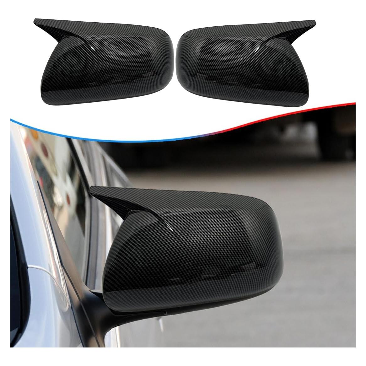 Cubierta de Espejo Lateral MUXEE para Toyota Corolla 2009-2013 - Fibra de Carbono