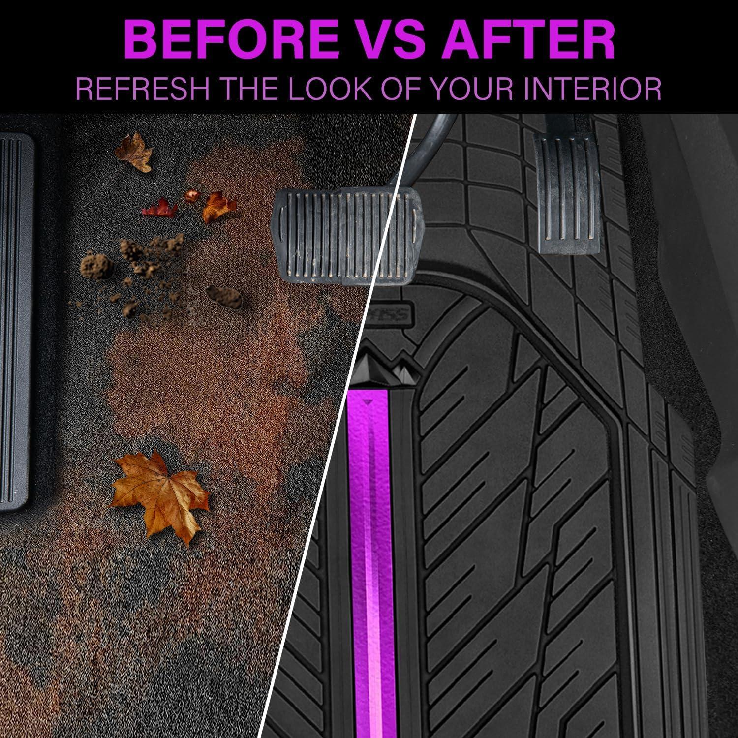 Mats de Suelo de Goma CAR PASS Universales Recortables