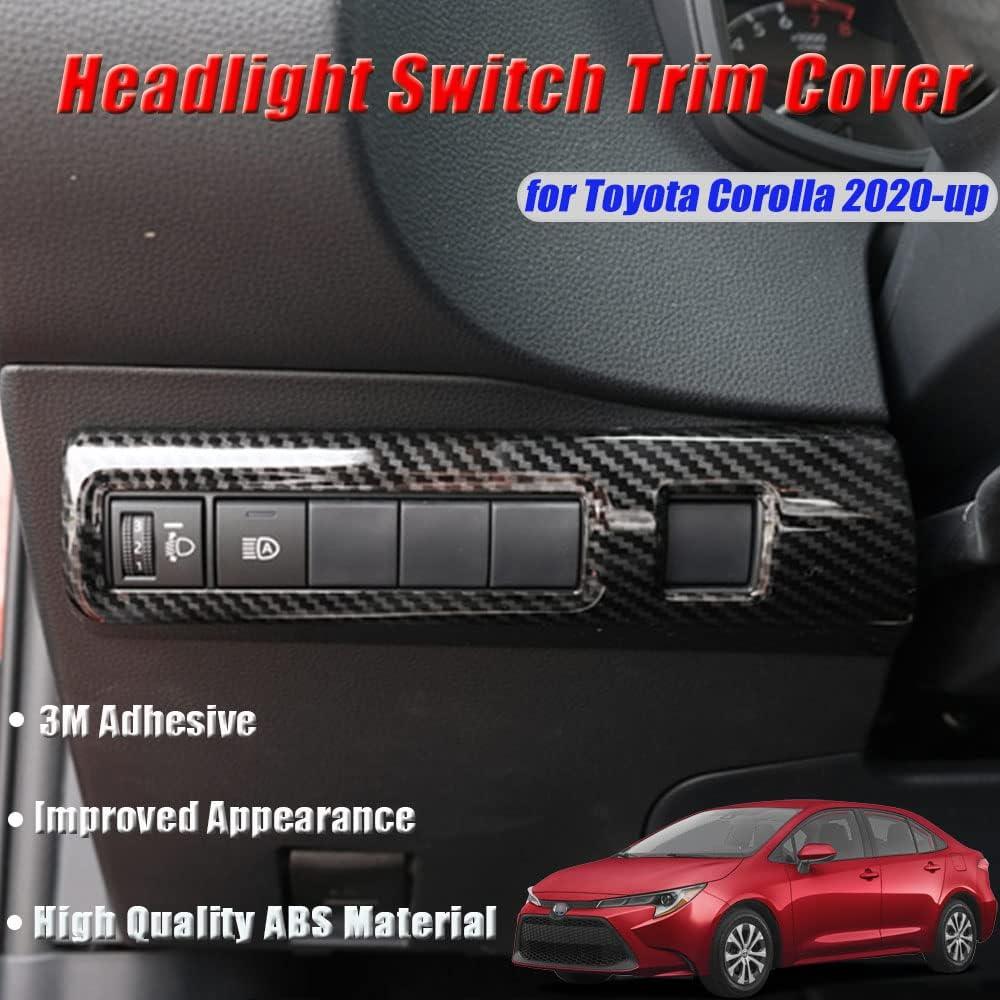 Cubierta de Panel de Interruptor de Faro BOYUER para Toyota Corolla 2020-2025