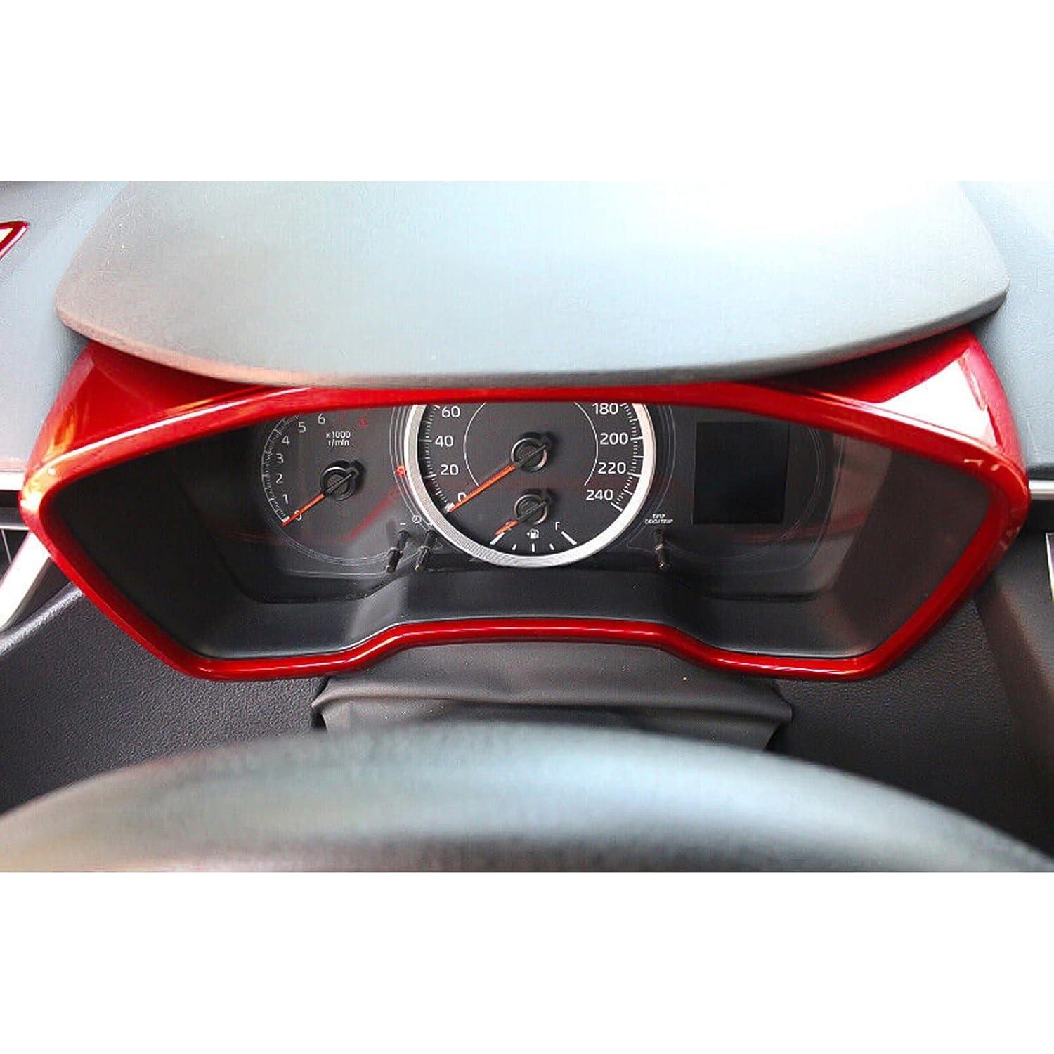 Cubierta de Panel de Instrumentos Xotic Tech Toyota Corolla 2020-2025 Rojo