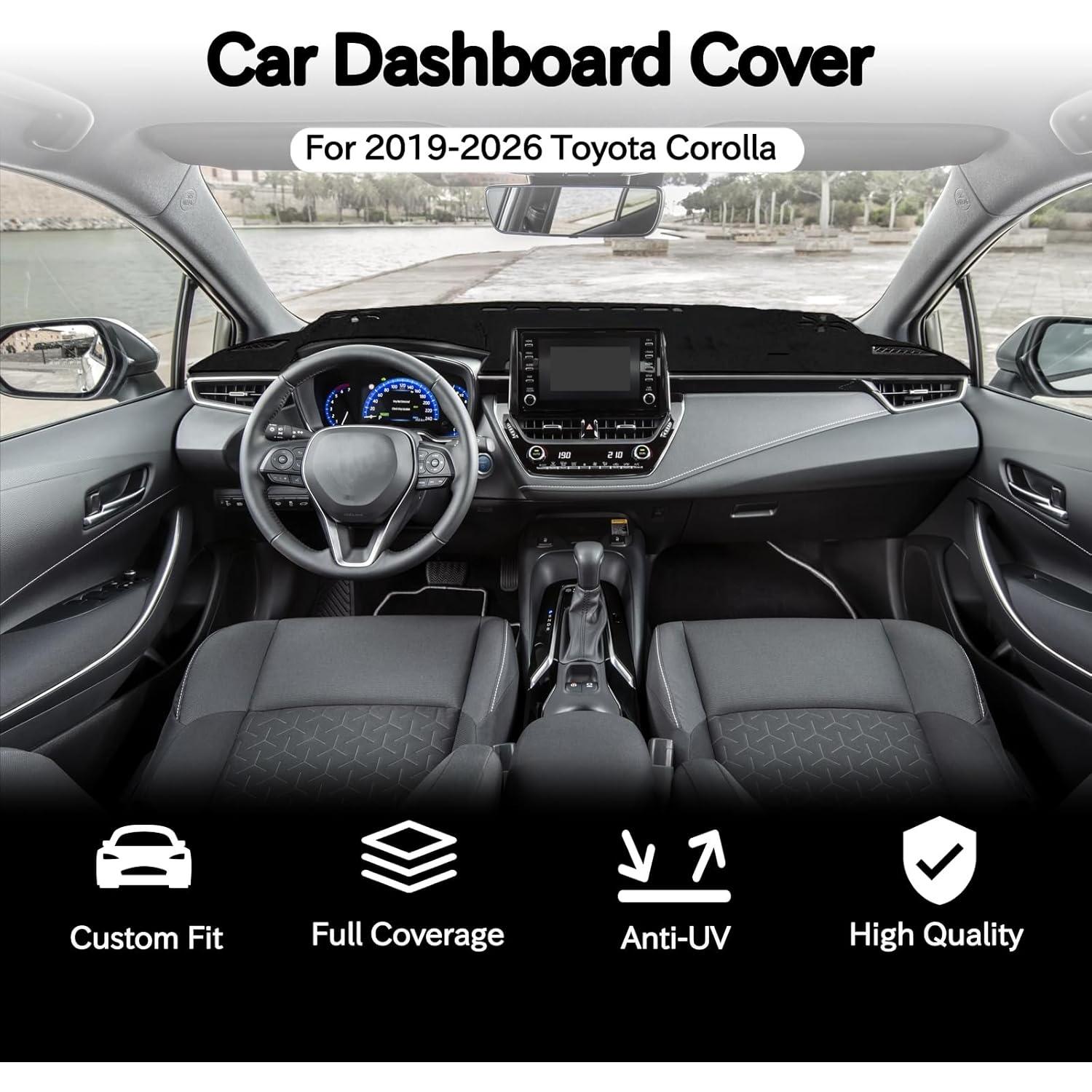 Cubierta de tablero Juborre para Toyota Corolla 2019-2026