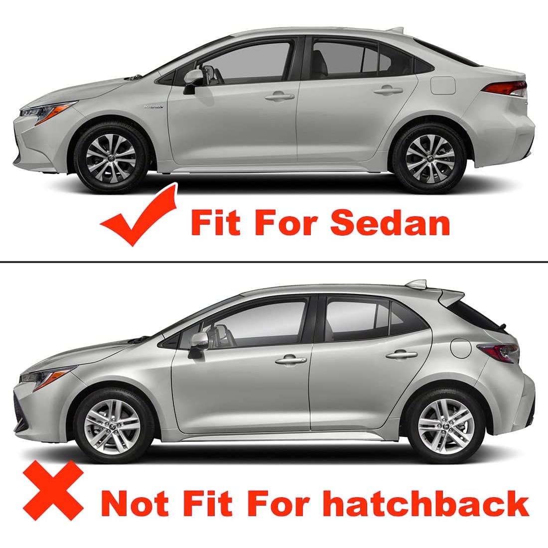 Cubierta de Panel de Interruptor de Ventana Ruihe para Toyota Corolla 2020-2024