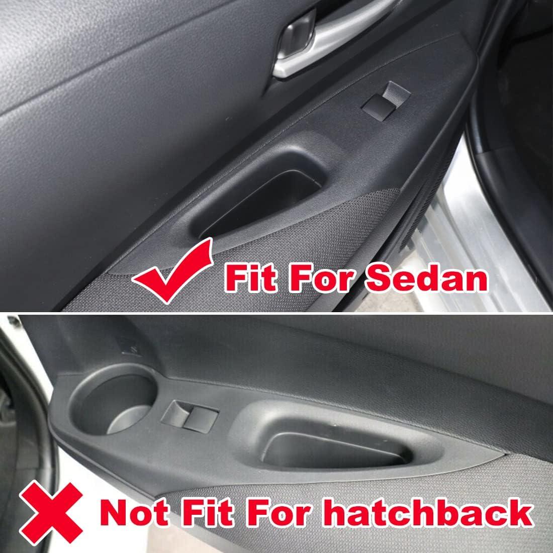 Cubierta de Panel de Interruptor de Ventana Ruihe para Toyota Corolla 2020-2024