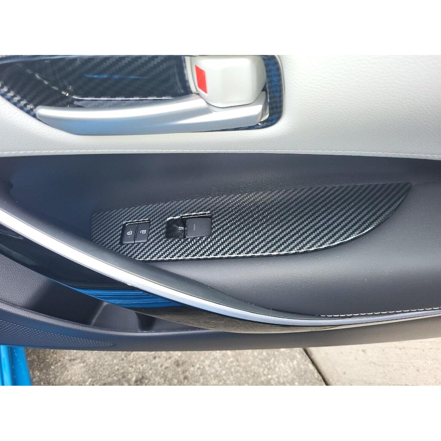 Cubierta de Panel de Interruptor de Ventana Ruihe para Toyota Corolla 2020-2024