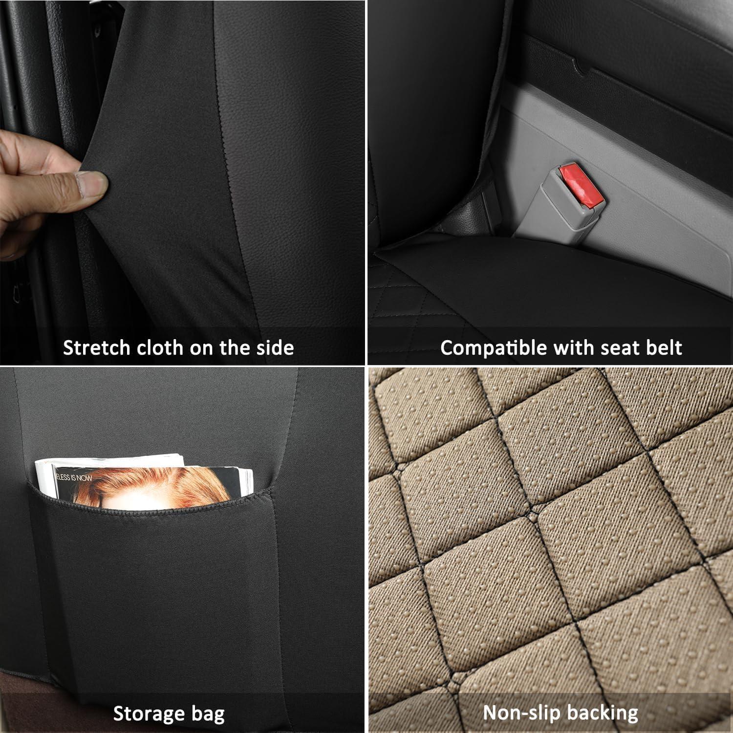 Funda de Asiento Delantera Personalizada GIANT PANDA para Toyota Corolla 2020-2025