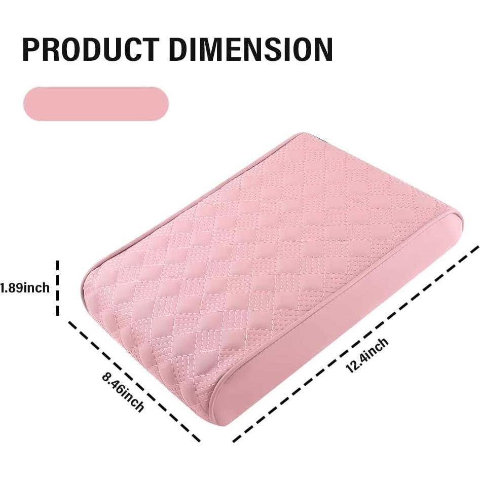 Cubierta de Reposabrazos para Coche Carleef Rosa 31.5x21.5cm