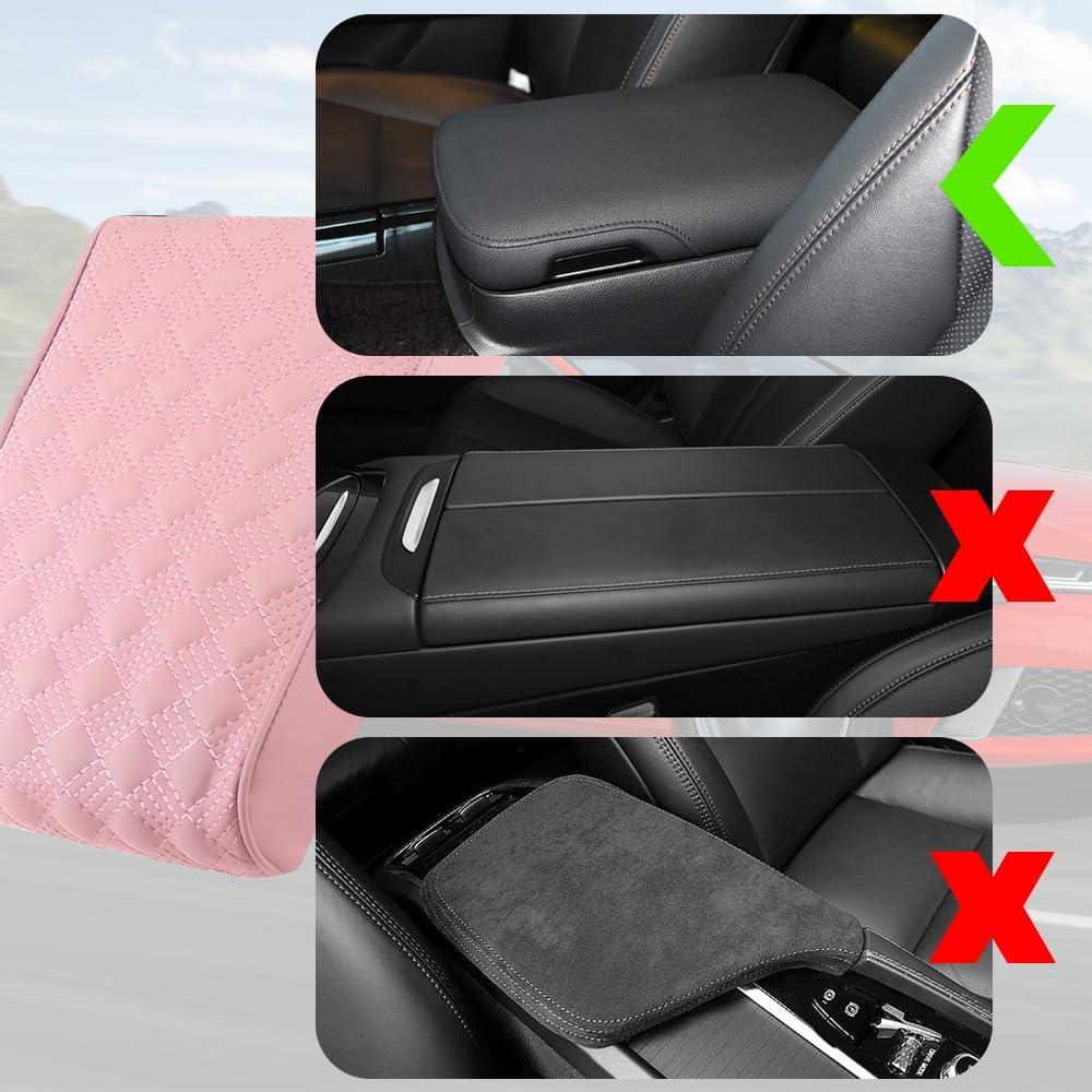 Cubierta de Reposabrazos para Coche Carleef Rosa 31.5x21.5cm