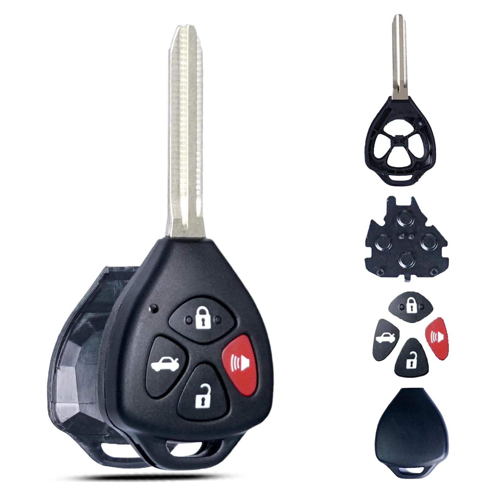 Funda de Llave de Repuesto SUPALAND para Toyota Camry Corolla Venza Avalon 2006-2013