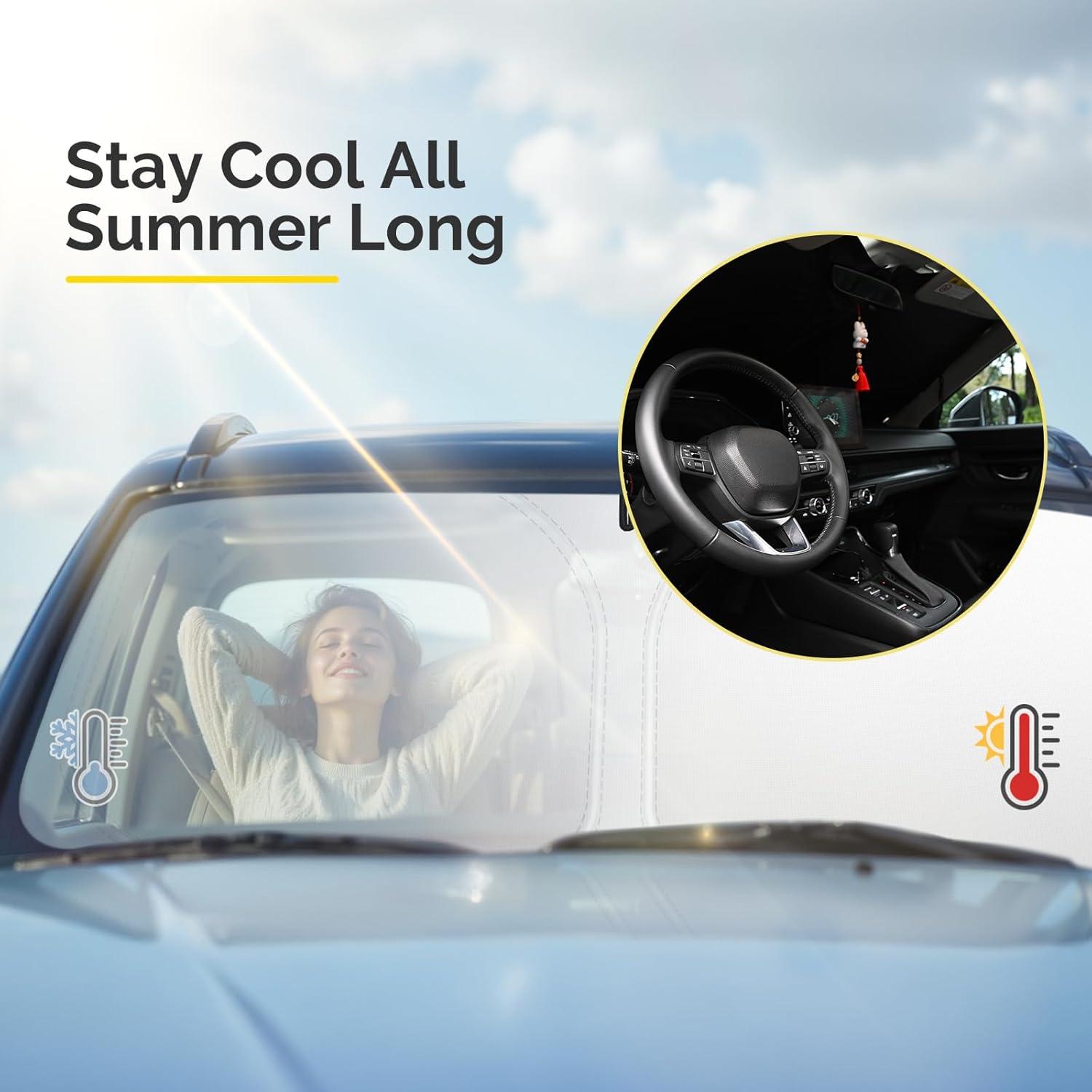 Sombra Solar Parabrisas Auto SHINEHOME para Toyota Corolla 2020-2025