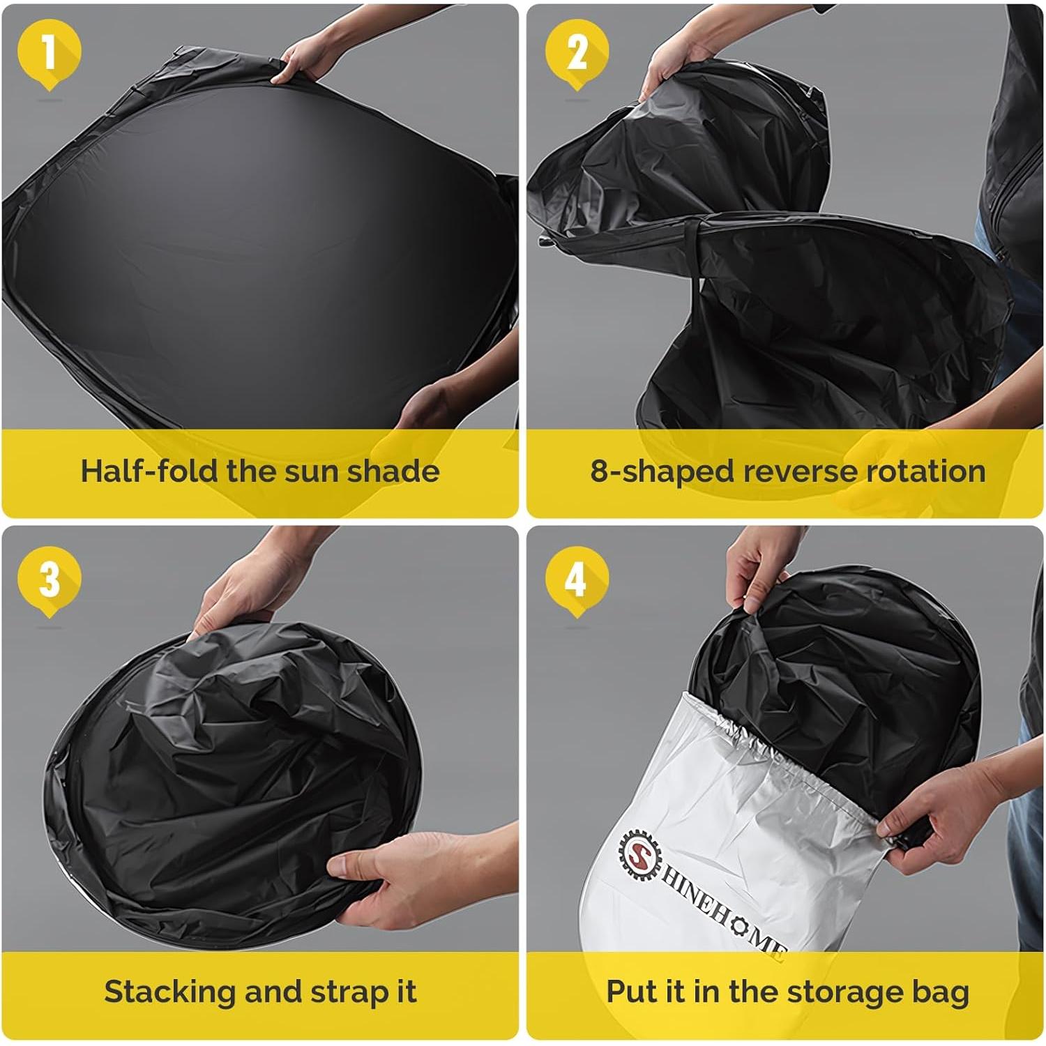 Sombra Solar Parabrisas Auto SHINEHOME para Toyota Corolla 2020-2025