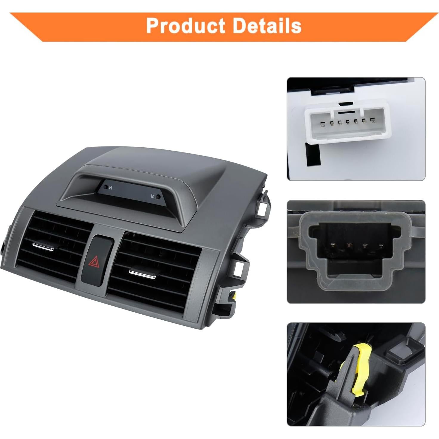 Panel de salida de aire A/C Toyota Corolla 2009-2013 YOUYIEN