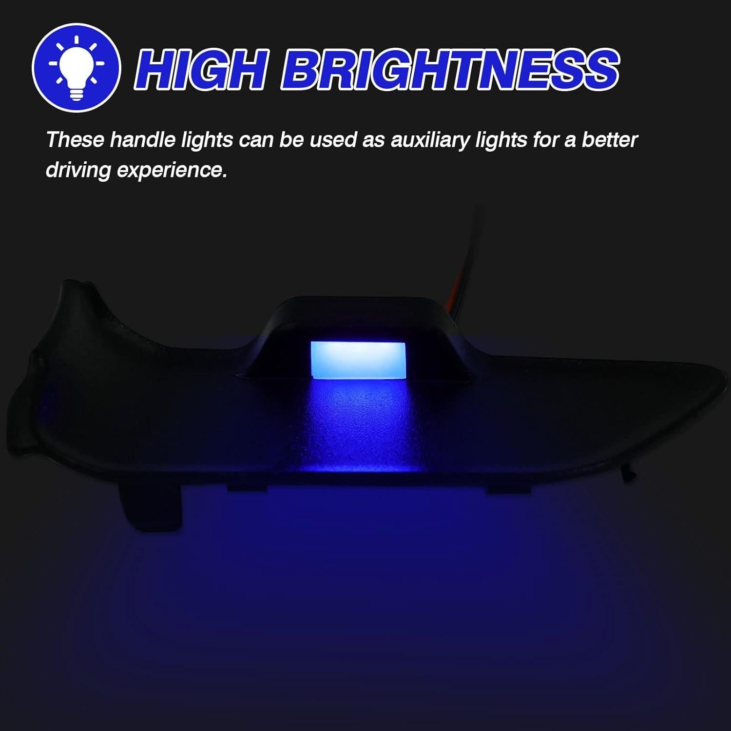 Luz LED Powerty Azul para Toyota Corolla 2020-2025 y Corolla Cross 2022-2025 - 4 Piezas