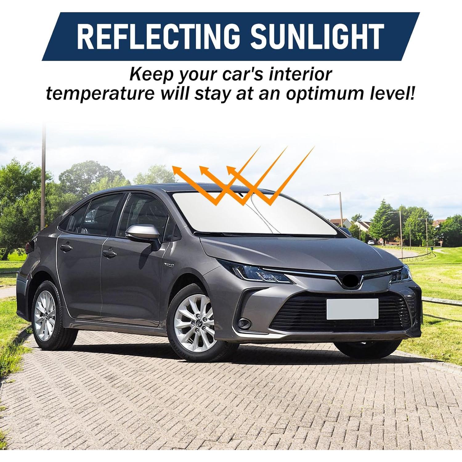 Sombra Solar Parabrisas Toyota Corolla 2020-2025 JHGFVC