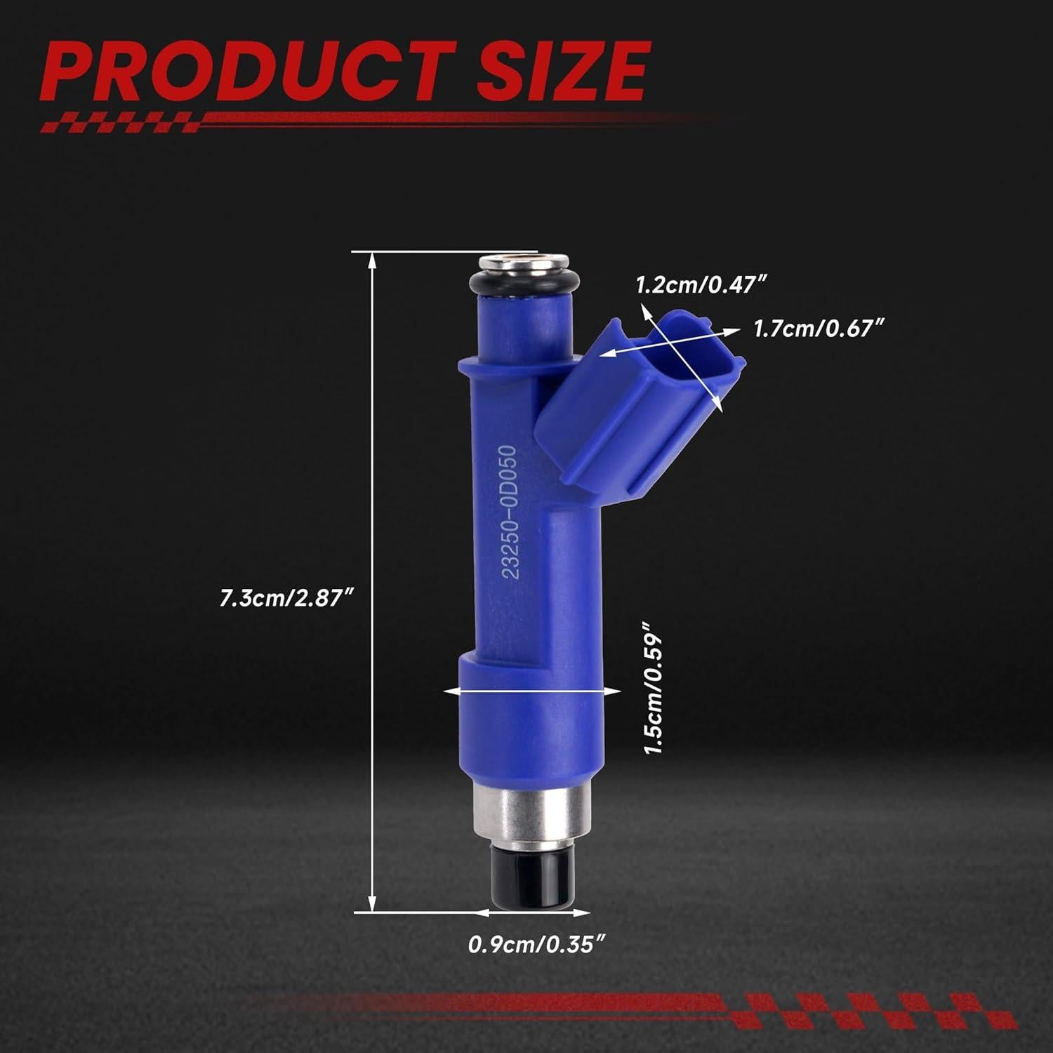 Inyectores de Combustible TSSLIIN TSS607D050 para Toyota y Pontiac