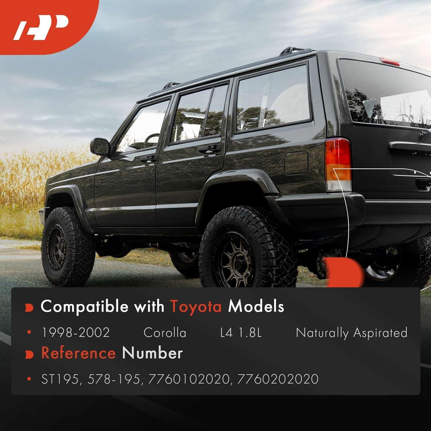 Correas de tanque de combustible A-Premium para Toyota Corolla 1998-2002