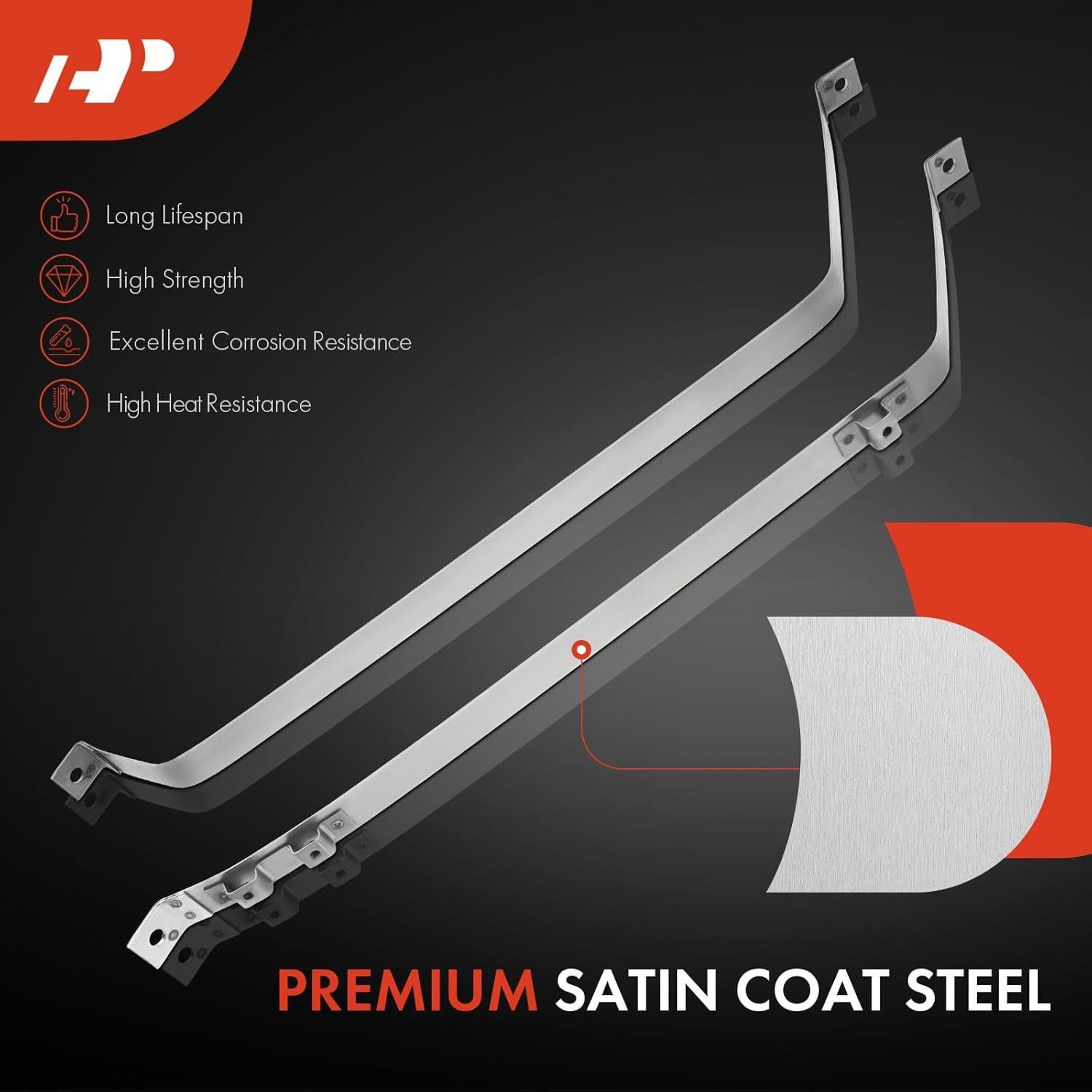 Correas de tanque de combustible A-Premium para Toyota Corolla 1998-2002