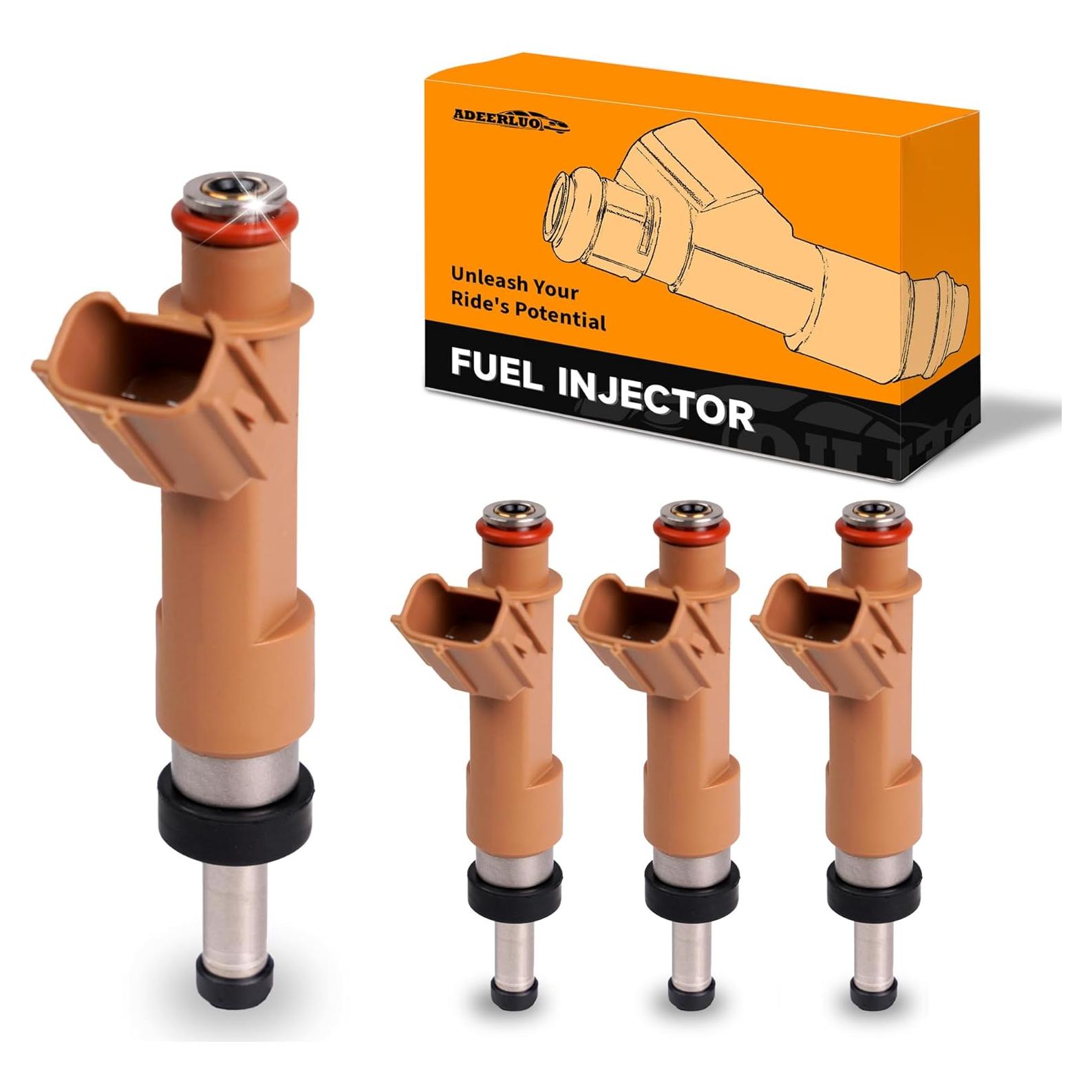 Inyectores de Combustible ADEERLUO para Toyota Corolla 1.8L 2009-2015