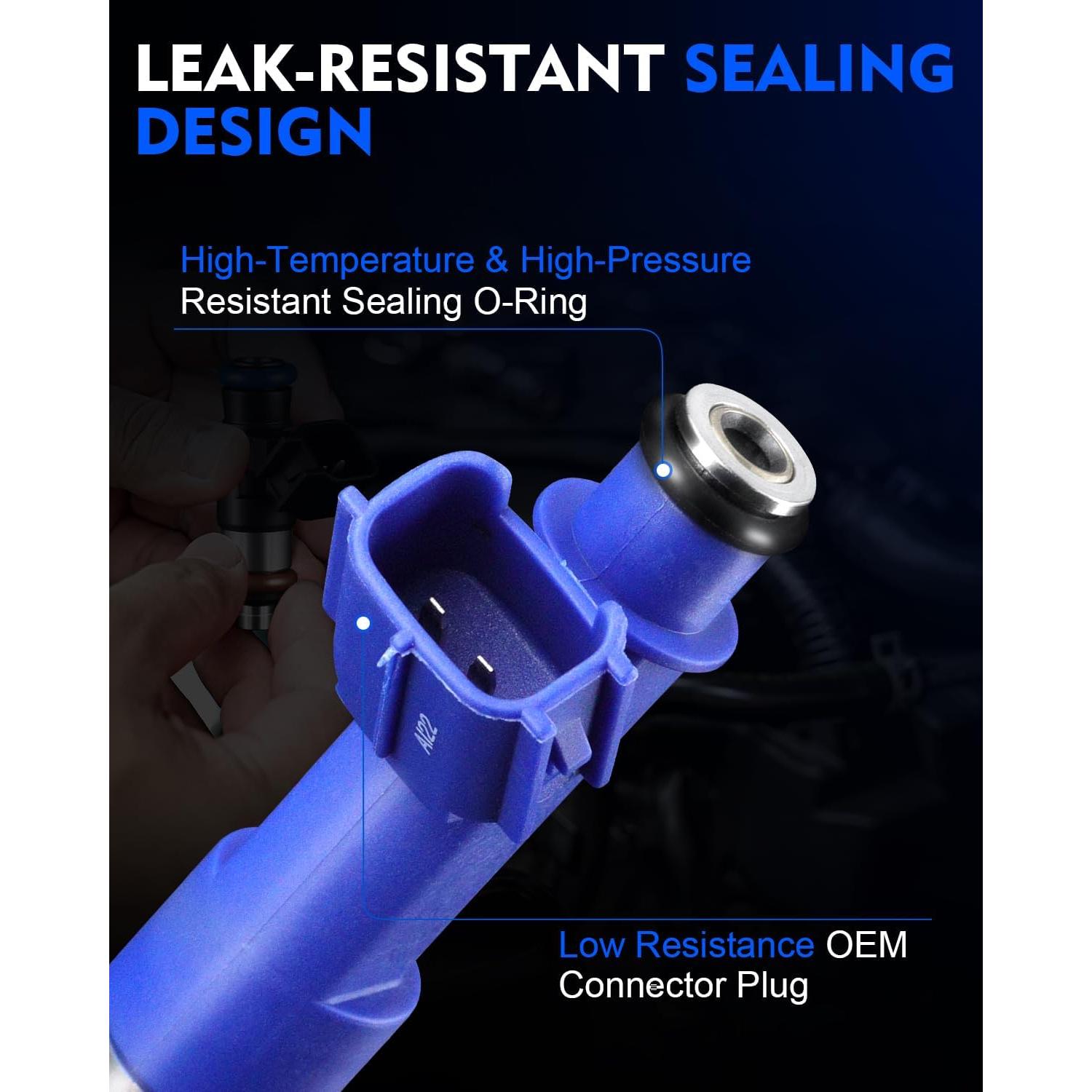 Inyectores de Combustible YZHIDIANF 23250-0D050 para Toyota y Pontiac