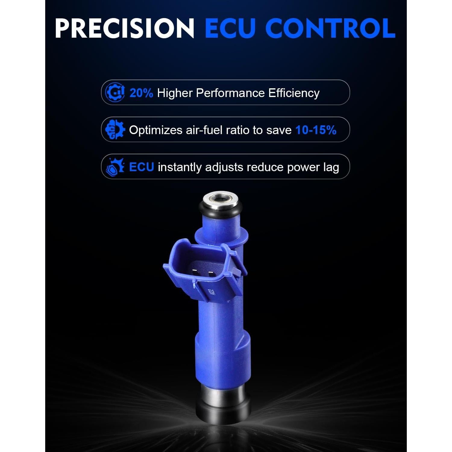 Inyectores de Combustible YZHIDIANF 23250-0D050 para Toyota y Pontiac