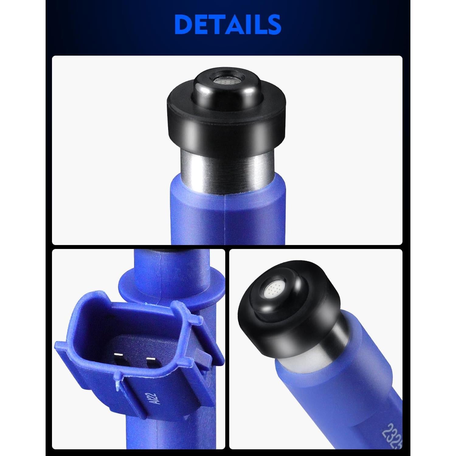 Inyectores de Combustible YZHIDIANF 23250-0D050 para Toyota y Pontiac