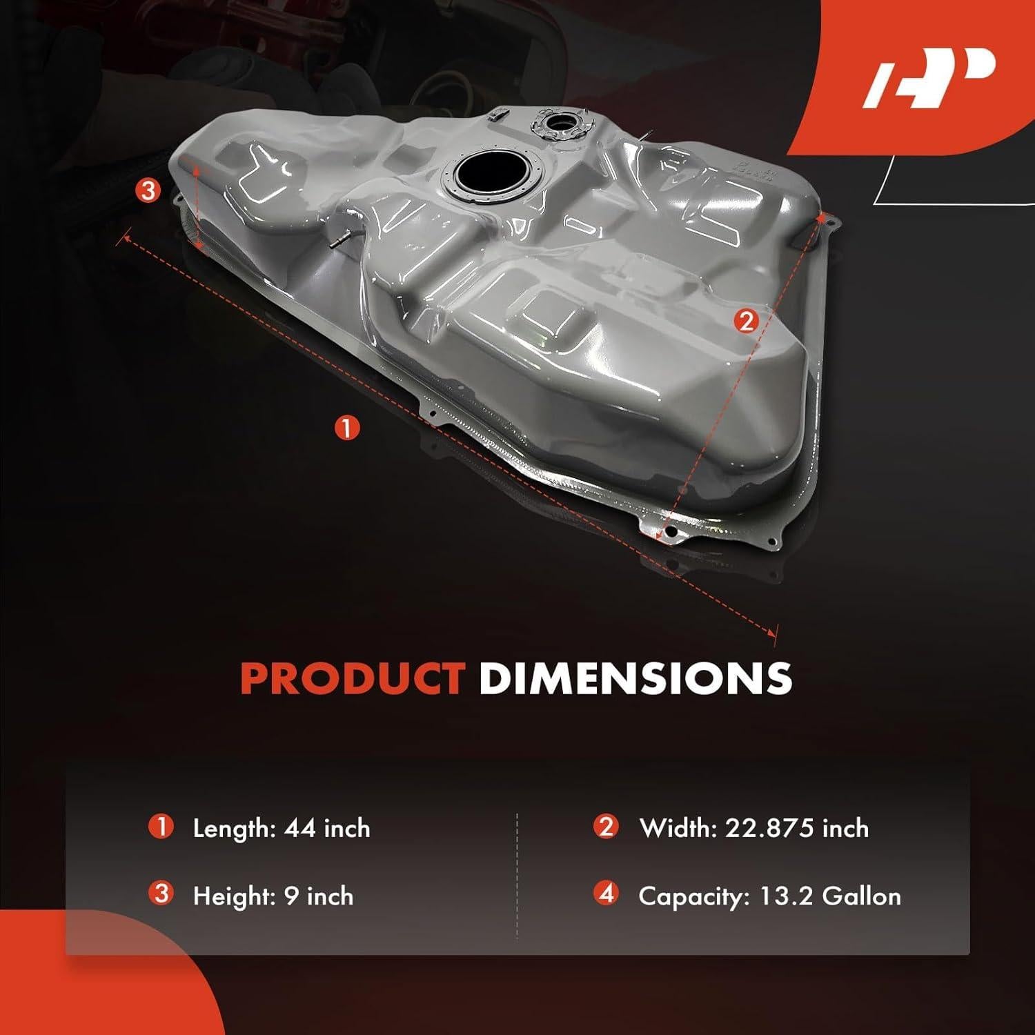 Tanque de combustible A-Premium 50L para Toyota Corolla 2003-2004