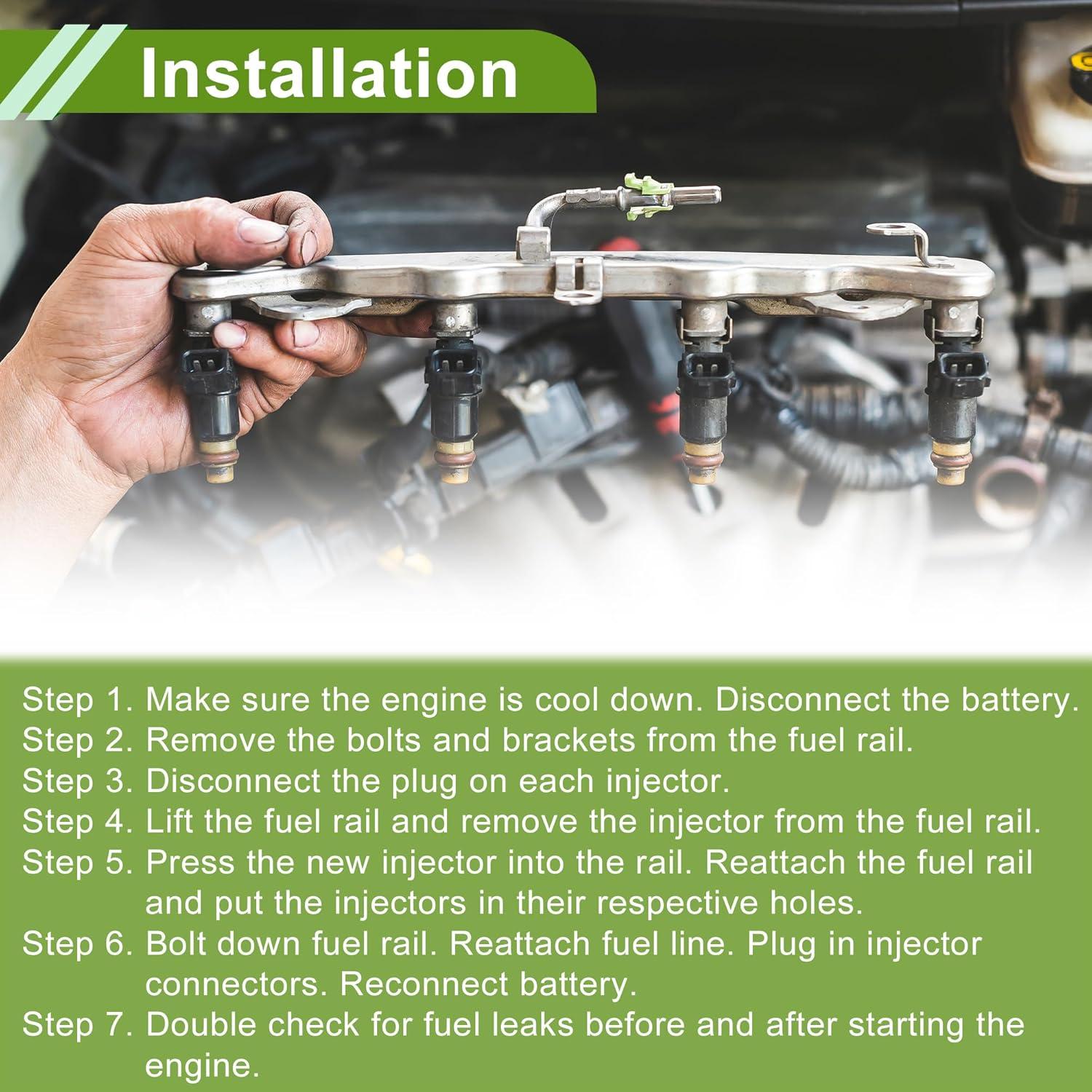 Inyector de Combustible HOPESPANNER para Toyota Corolla 1.8 1998-1999