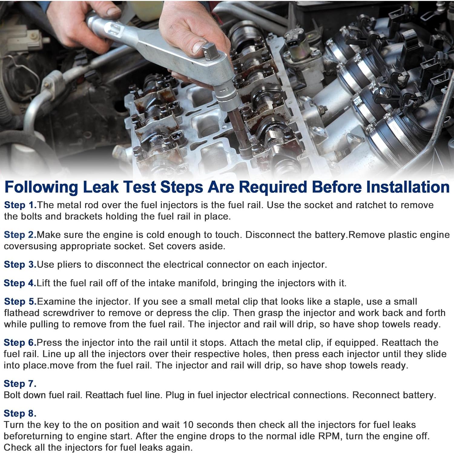 Inyector de Combustible X AUTOHAUX 4 Pcs para Toyota 1.8L