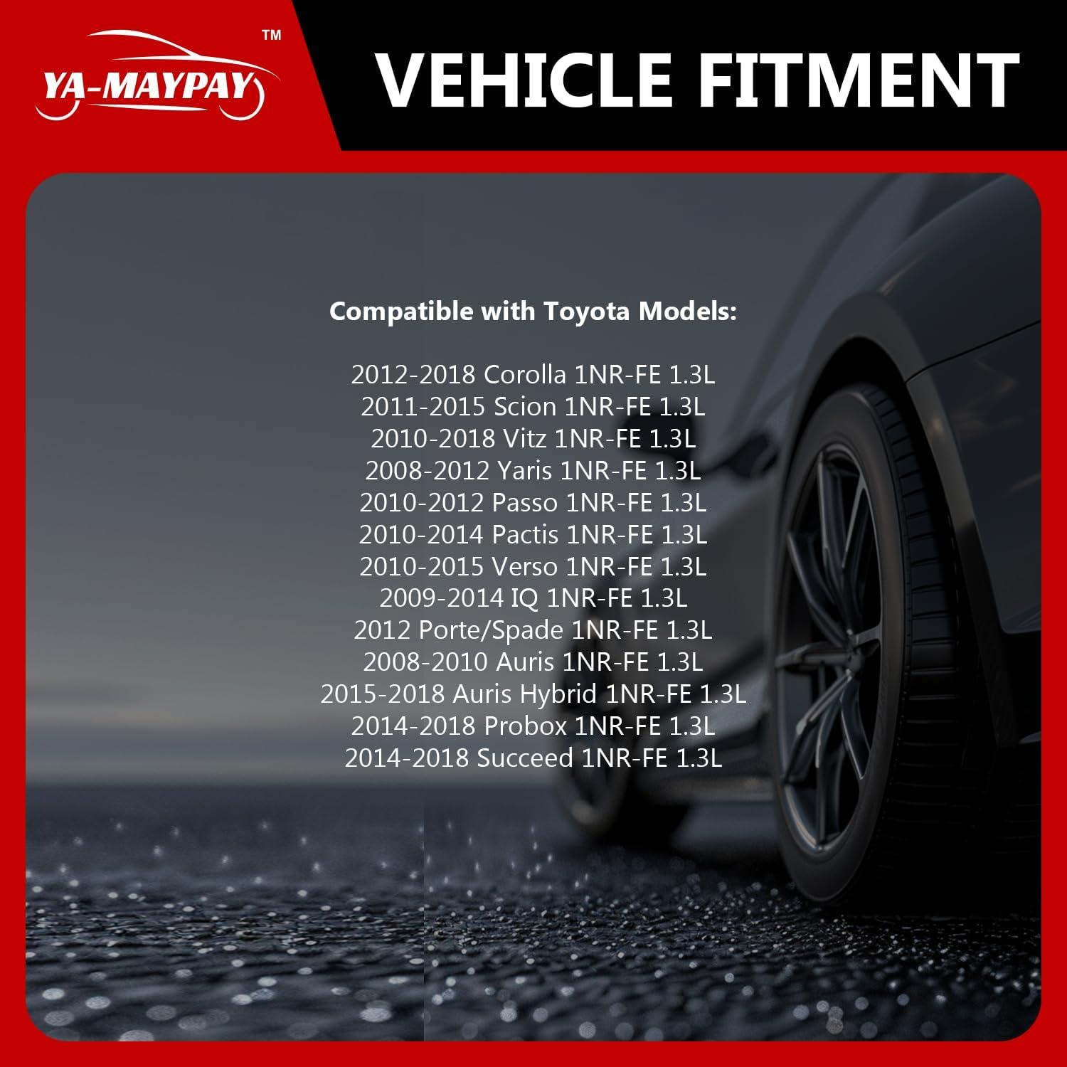 Kit de Cadena de Tiempo YA-MAYPAY para Toyota 1.3L 2012-2018