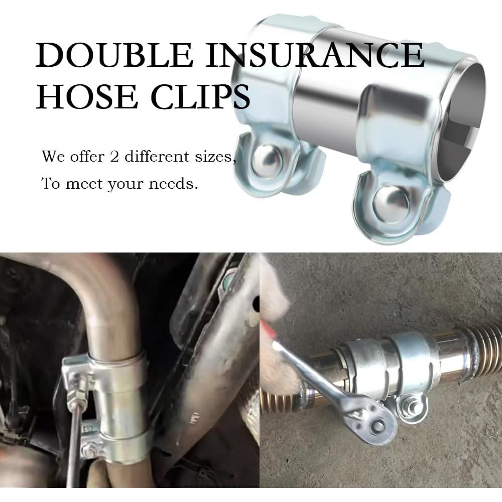 Abrazadera de Escape YGDMD Acero Inoxidable 45mm-95mm