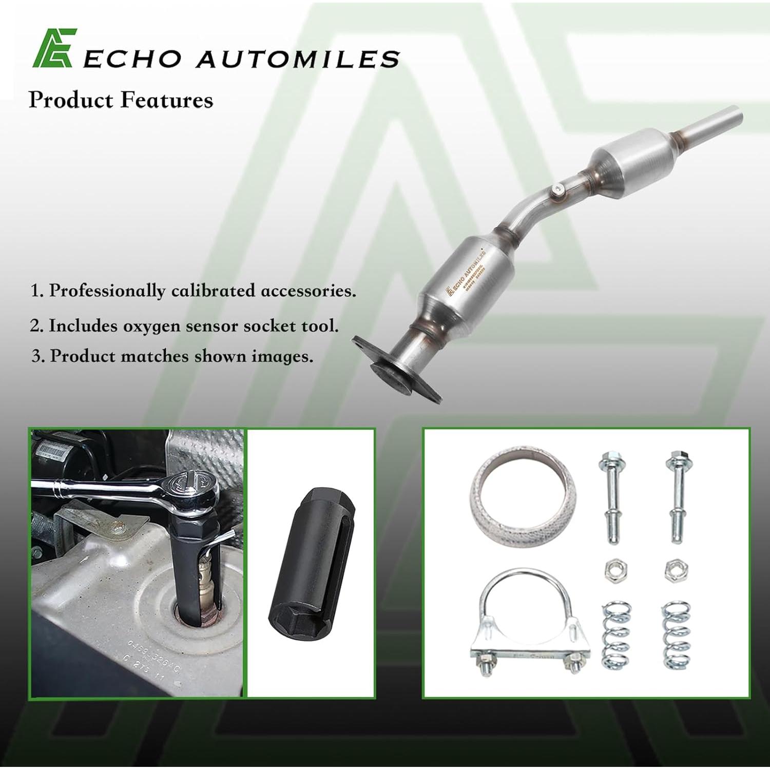Convertidor Catalítico ECHO AUTOMILES para Toyota Corolla 1.8L 2003-2008