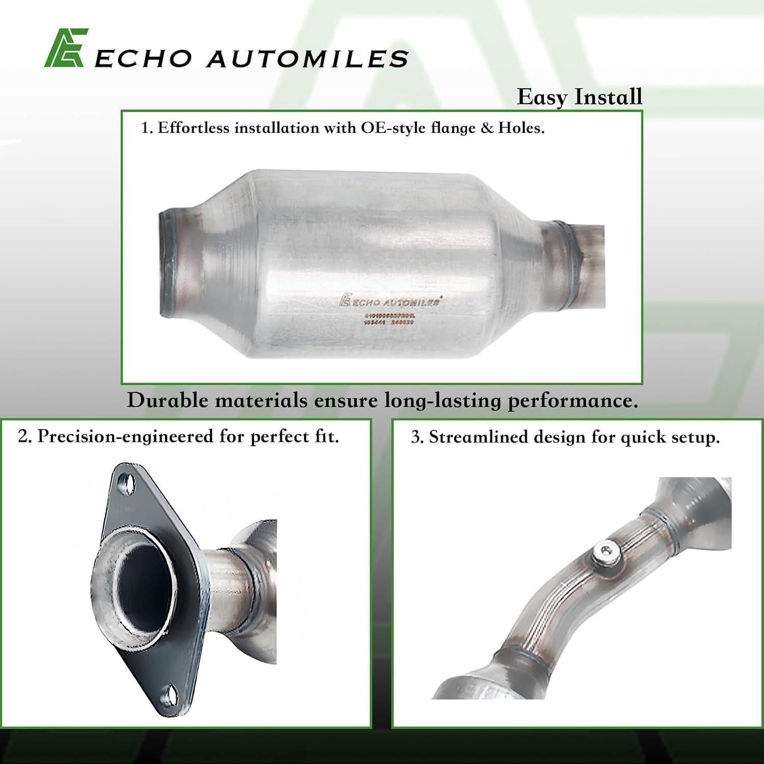 Convertidor Catalítico ECHO AUTOMILES para Toyota Corolla 1.8L 2003-2008