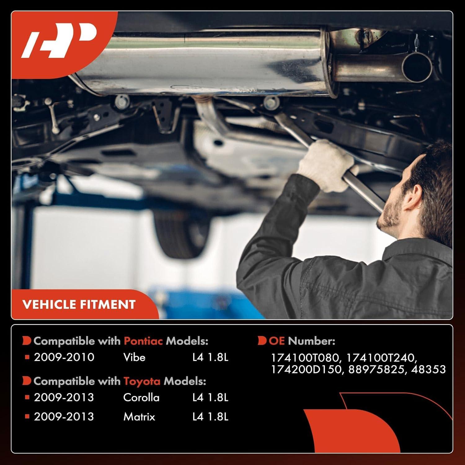 Convertidor Catalítico Frontal A-Premium para Toyota Corolla 1.8L