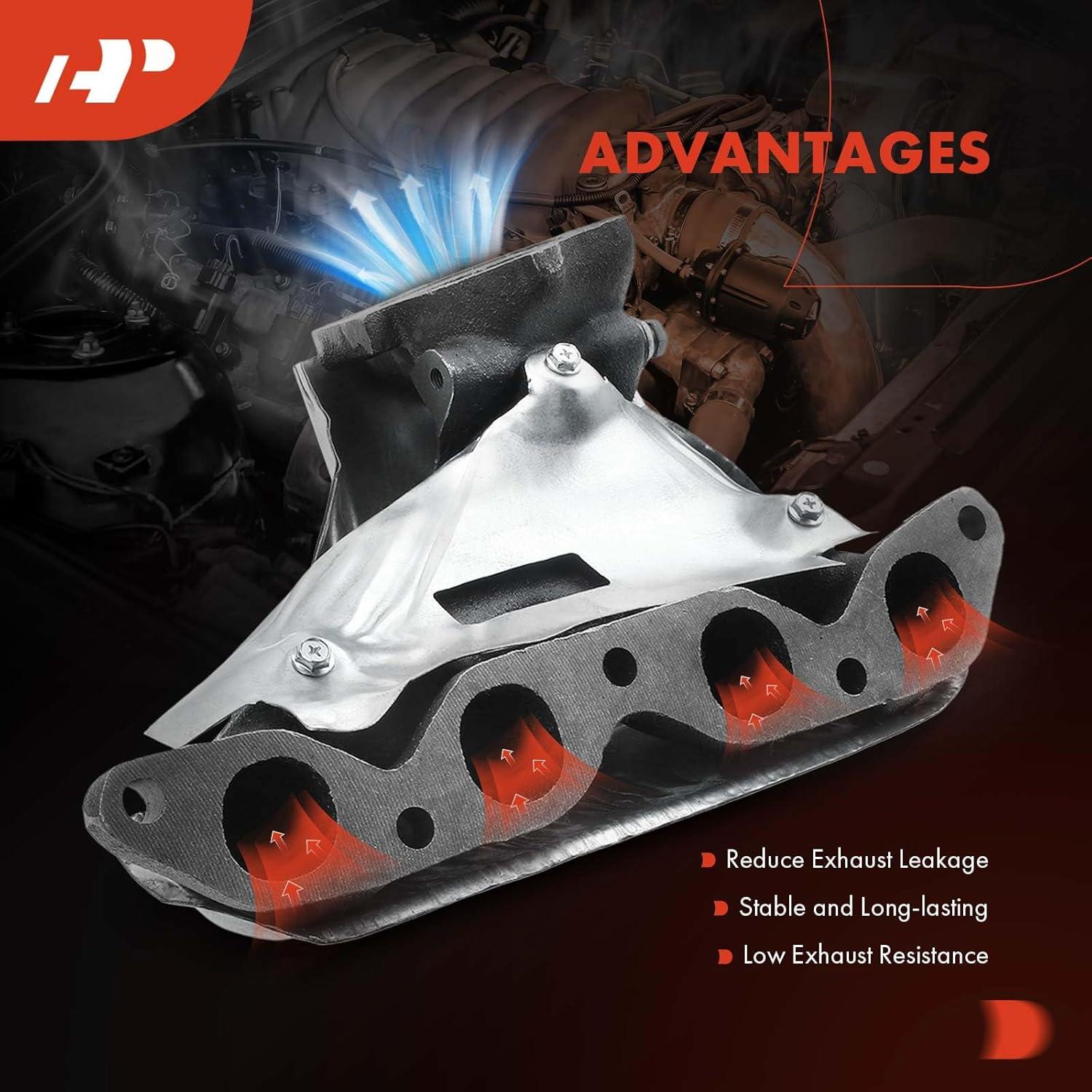 Kit Colector de Escape A-Premium con Junta y Pernos 1.6L 1.8L