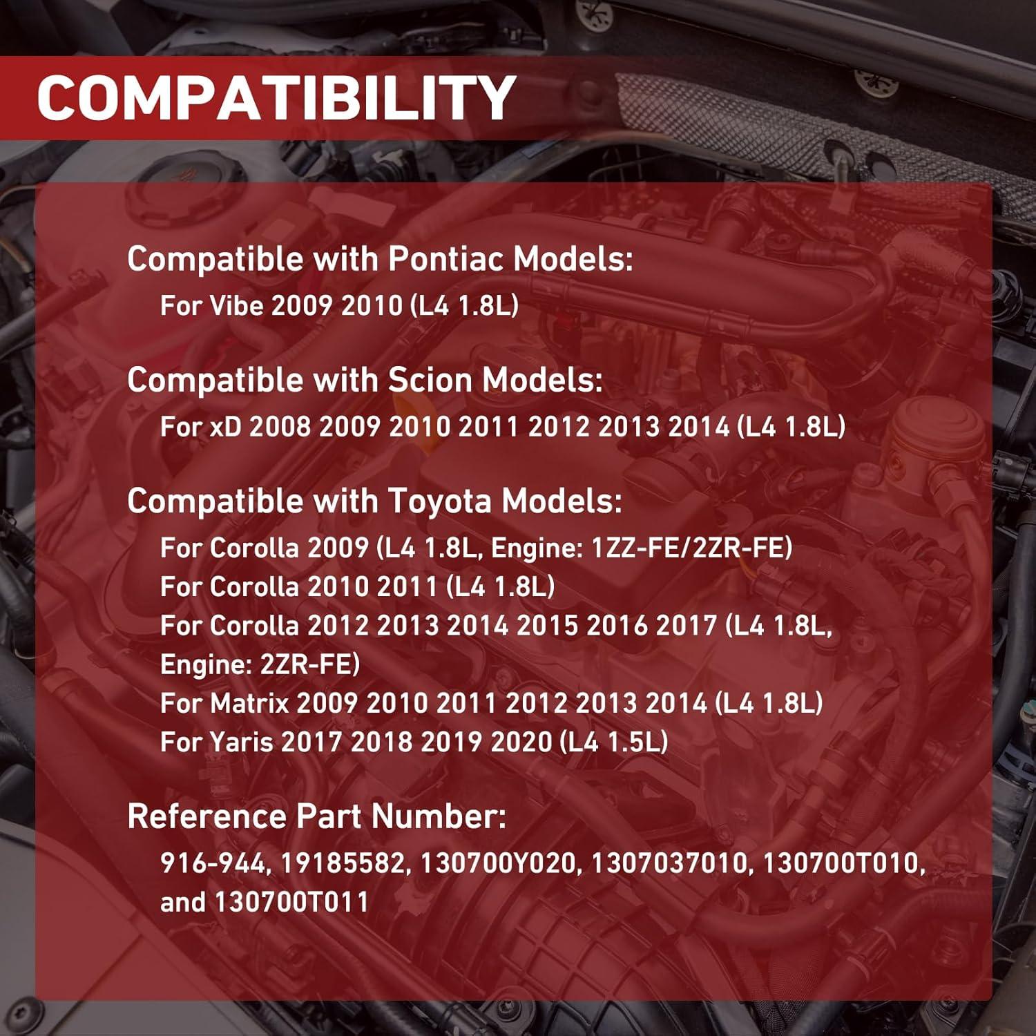 Engranaje de Fase del Árbol de Levas REVOTUNE para Toyota Corolla 2009-2017