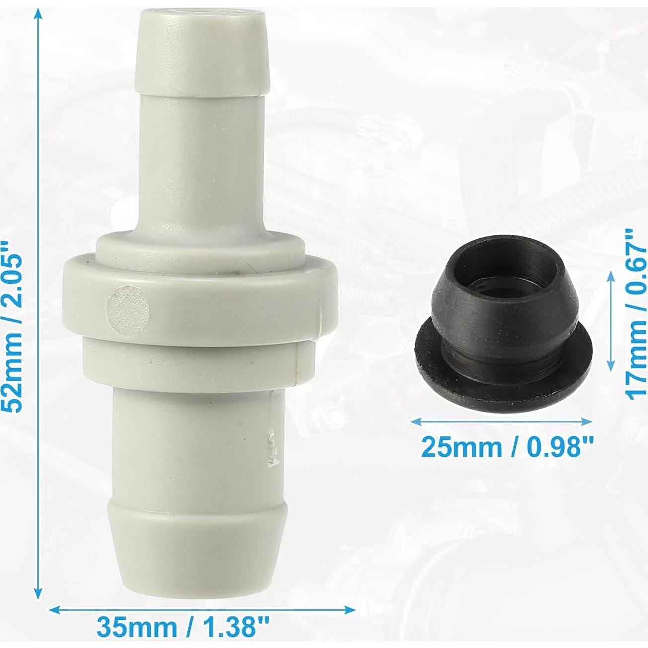 Kit de Grommet Válvula PCV uxcell para Toyota Corolla 1993-1997