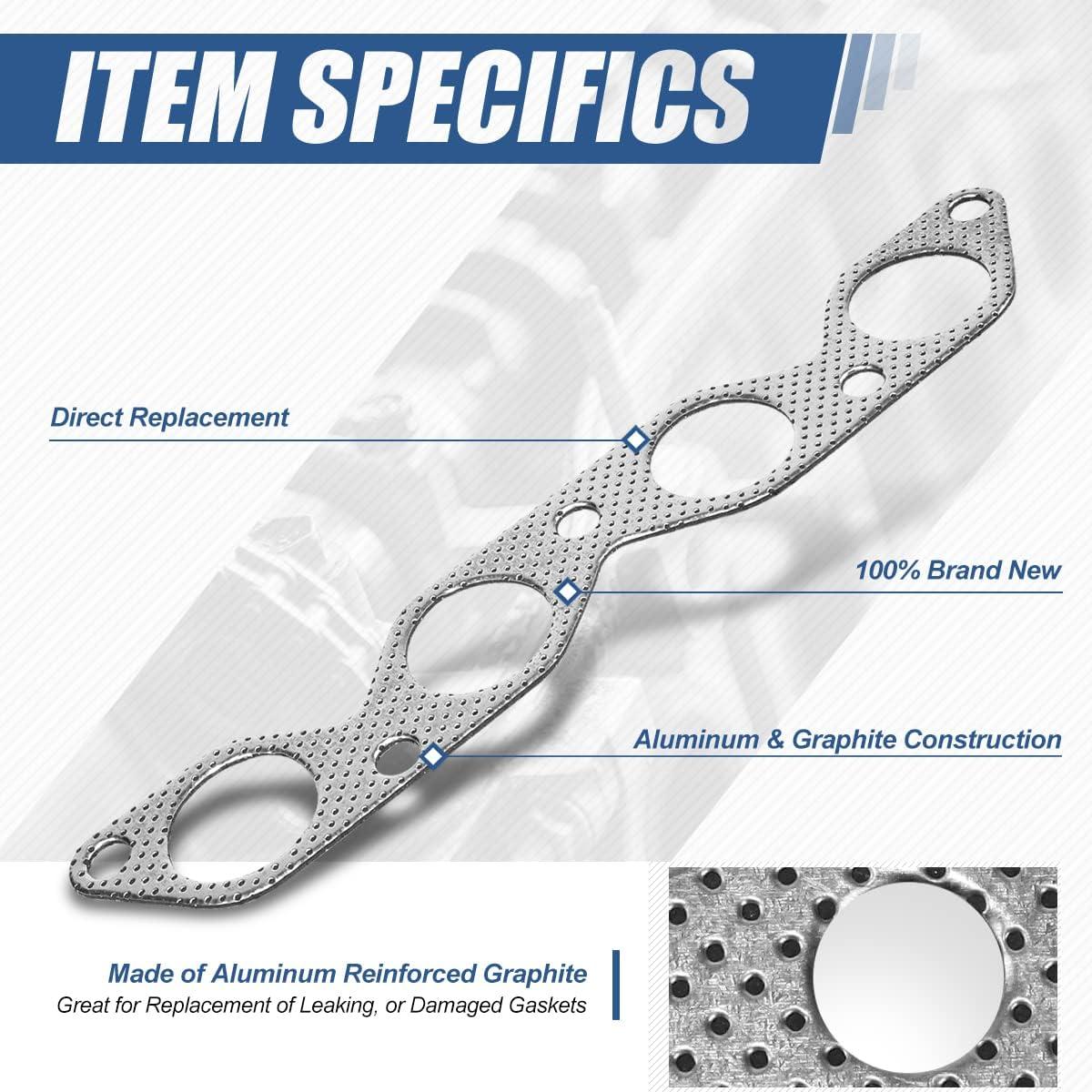 Junta de Colector de Escape Auto Dynasty para Toyota 1.6L/1.8L