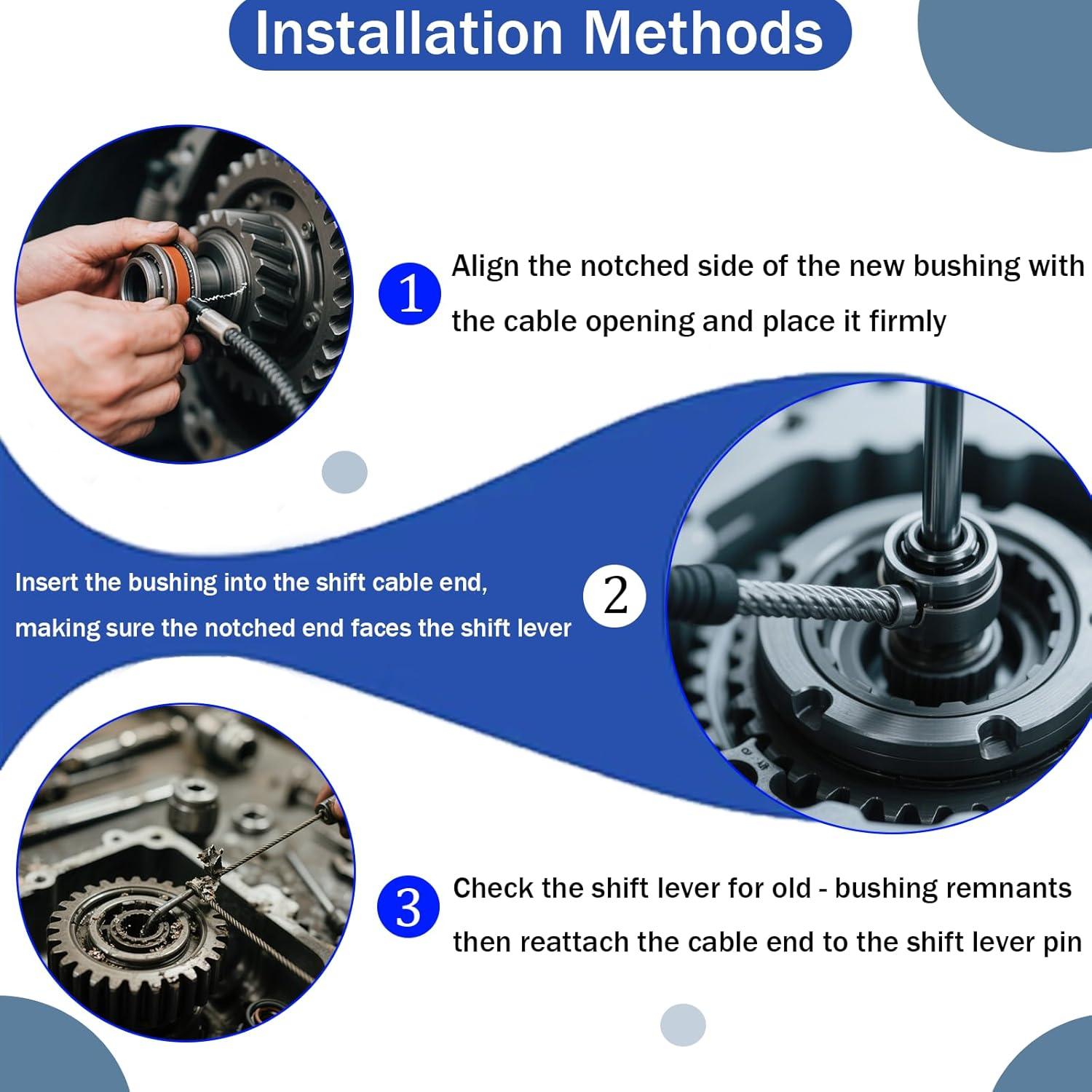 Kit de Reparación de Bujes Standwme para Cable de Cambio