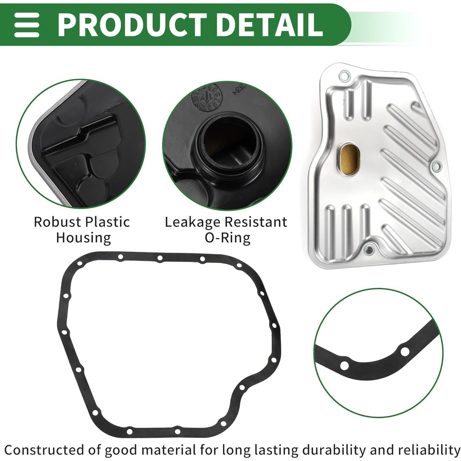 Kit de Filtro de Transmisión Automática Motoforti para Toyota Corolla 2014-2020