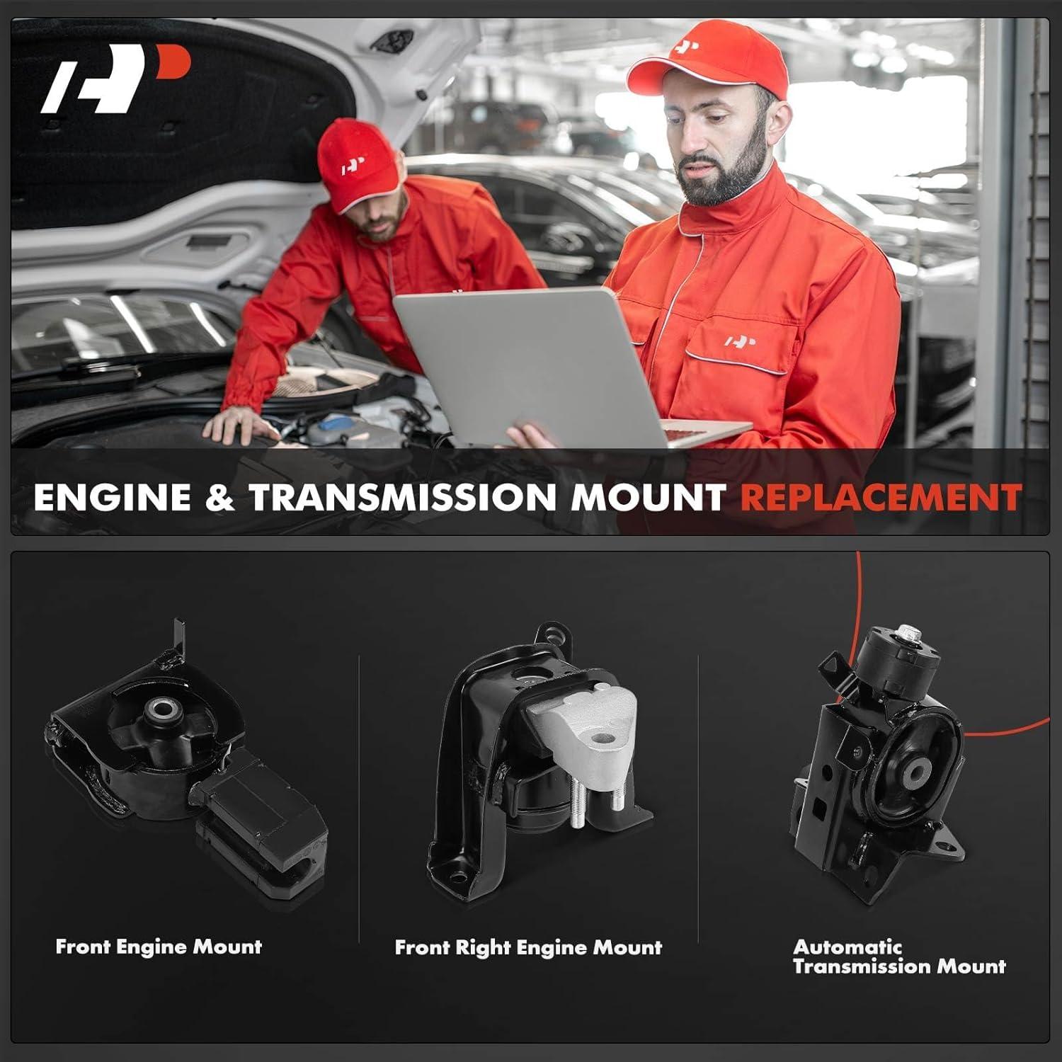 Soportes de Motor y Transmisión A-Premium 3 Piezas Toyota/Pontiac