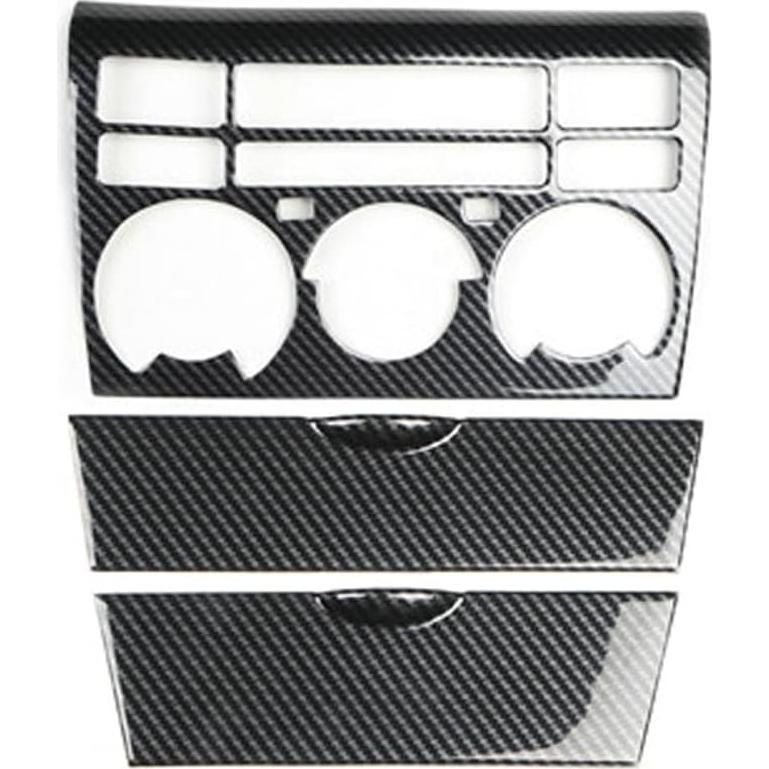 Conjunto de Calcomanías Fibra de Carbono Bayyee para Toyota Corolla 2003-2008