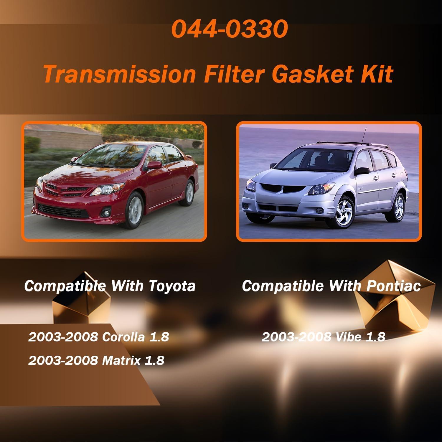 Kit de Junta y Filtro de Transmisión Engine Dancer 044-0330 para Toyota y Pontiac