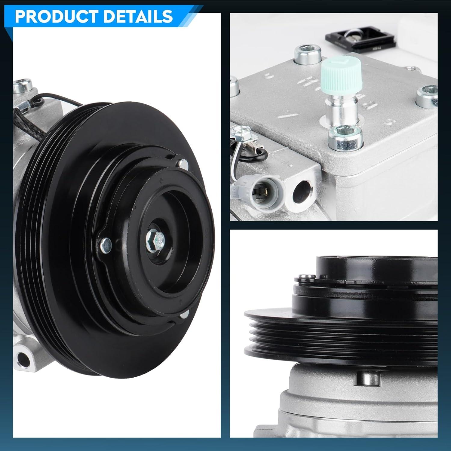 Compresor de Aire Acondicionado TadaMark 10PA15E para Toyota Corolla y Geo Prizm