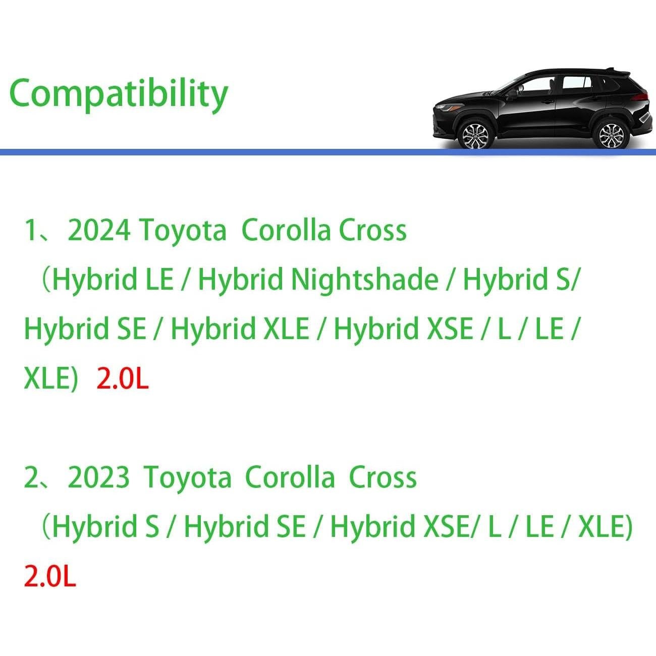 Radiador de Refrigerante RECBONIC para Toyota Corolla 2023-2024