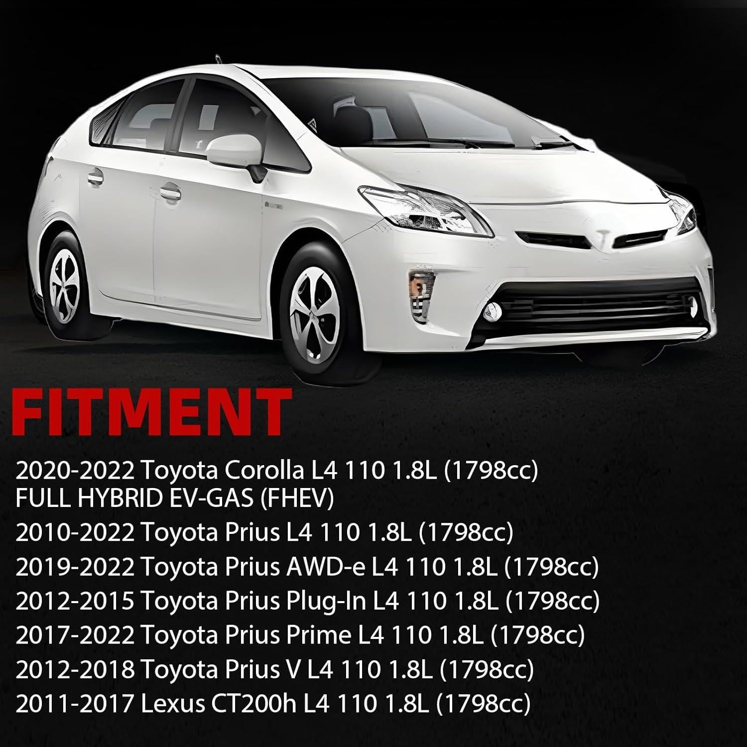 Conjunto de Carcasa de Termostato MITZONE 1.8L para Toyota y Lexus