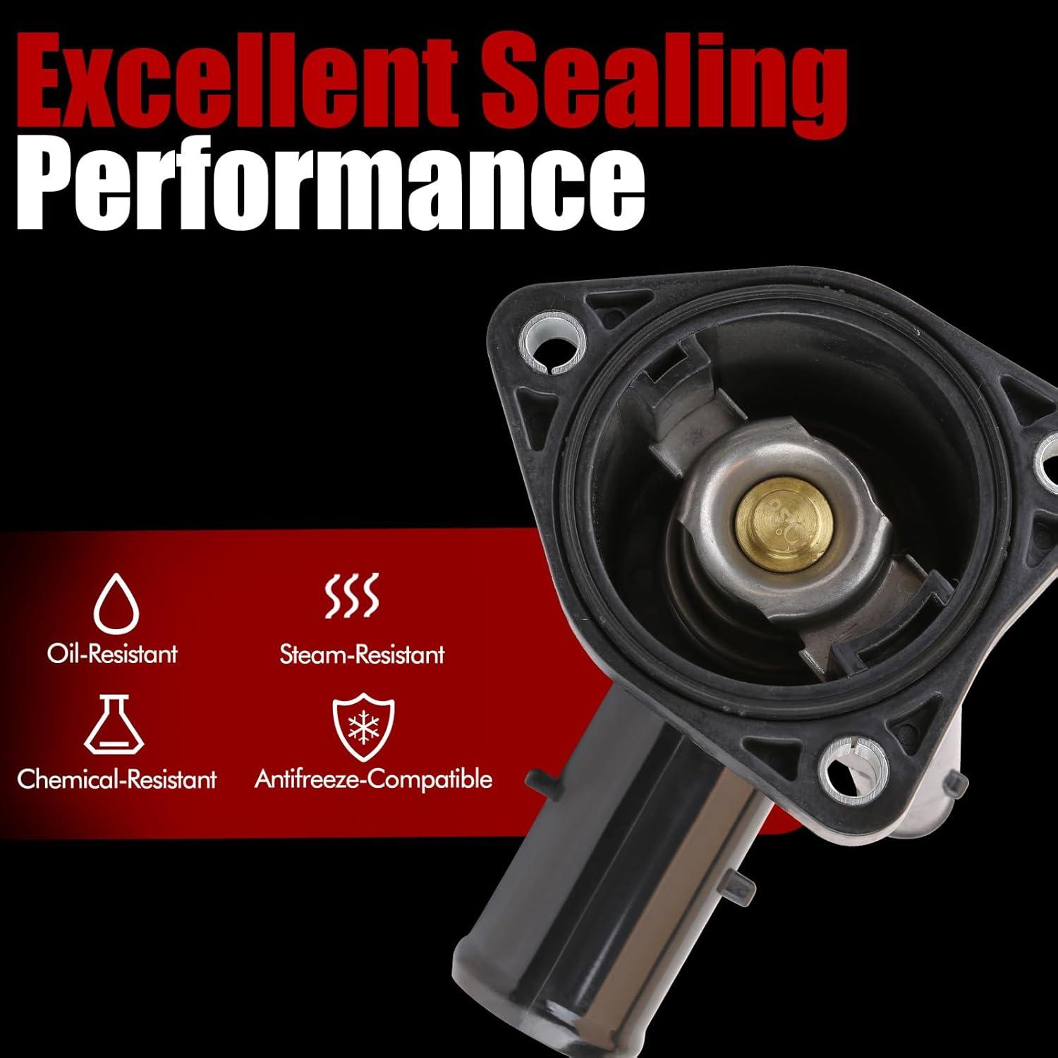 Conjunto de Carcasa de Termostato MITZONE 1.8L para Toyota y Lexus