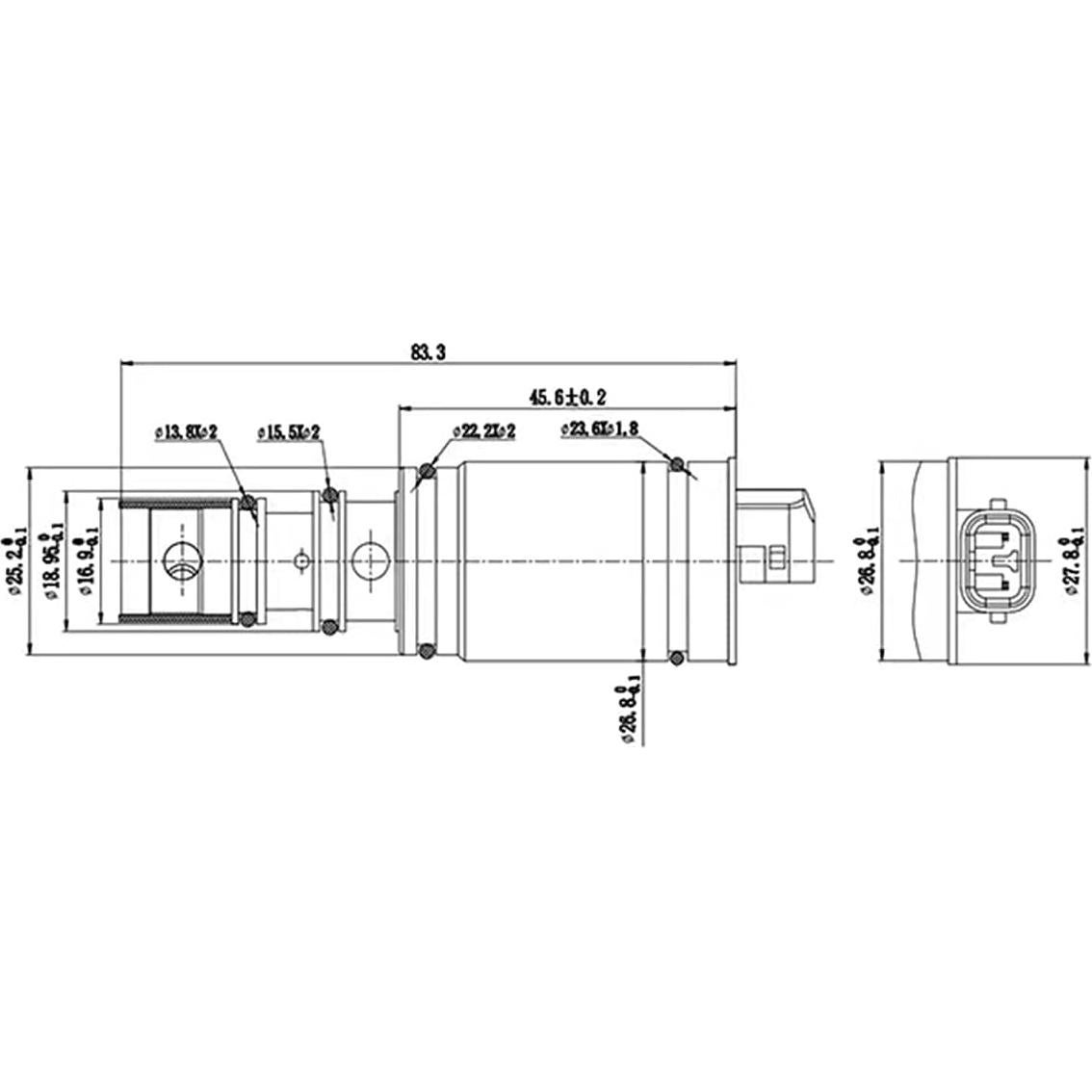 Válvula de Control A/C QSERON 5SE09C 5SE12C 6SEU16 para Toyota y BMW