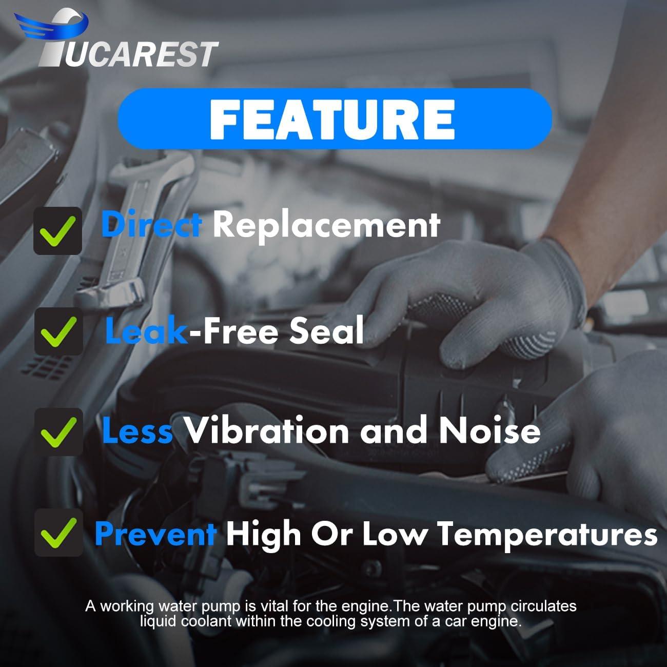 Bomba de Agua TUCAREST AW6351 para Toyota Corolla 1.8L