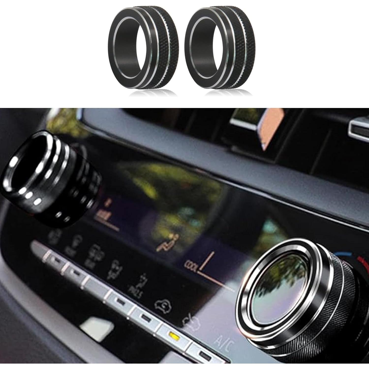 Cubiertas de Perillas para Toyota Corolla 2023-2025 Tyifxom (6pcs) Negro